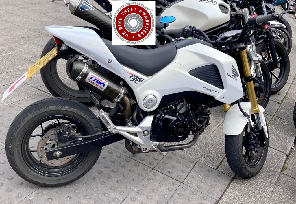 STOLEN - HONDA GROM MSX125, VIN;MLHJC61A4D5004208, ENGINE, JC61E2006706