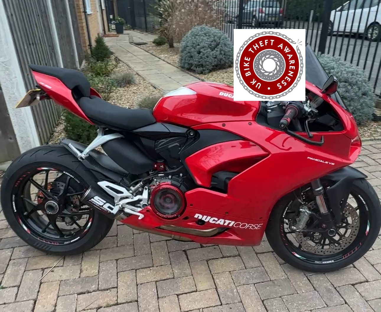 Ducati Panigale V2 - REG: AF20 ABO - VIN: ZDM1M00AALB001245